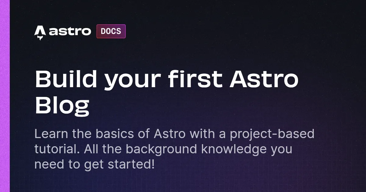 Astro Framework Για Content Creators